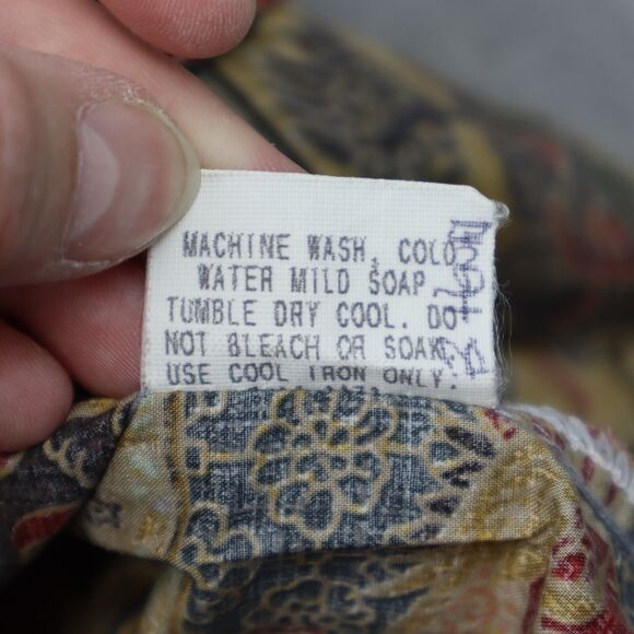 Tori Richard Shirt Mens XL Multicolor Hawaiian Button Down Short Sleeve Collar - Picture 12 of 16